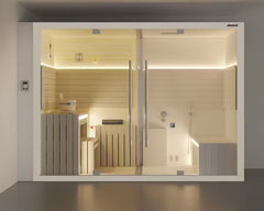 SASHA - Sauna | Hammam Jacuzzi - 302 X 216 X 225 H Cm - con comandi esterni
