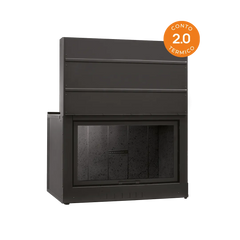 Camino monoblocco ClimaCalor DOMUS 100 F, 5 stelle