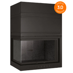 Camino monoblocco ClimaCalor DOMUS 100 L, 5 stelle