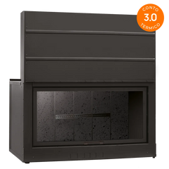 Camino monoblocco ClimaCalor DOMUS 120 F, 5 stelle