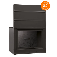 Camino monoblocco ClimaCalor DOMUS 80 F, 5 stelle