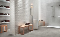 Rivestimento in pasta bianca Atlas Concorde 3D WALL DESIGN 40 x 80 cm