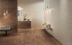Rivestimento in pasta bianca Atlas Concorde 3D WALL DESIGN 40 x 80 cm