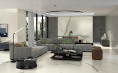 Pavimento in gres porcellanato effetto marmo Atlas Concorde MARVEL X  75 x 150 SILK