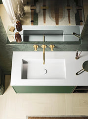 Mobile bagno Arbi modello DECOR 11 laccato foresta opaco L 170 x P 50 cm
