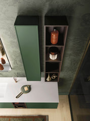 Mobile bagno Arbi modello DECOR 11 laccato foresta opaco L 170 x P 50 cm