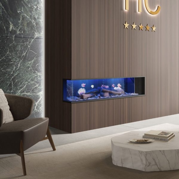 FIRPLAY camino elettrico Angolare Clima Calor