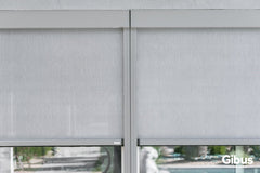 Tenda schermante a rullo Gibus CLICK ZIP con cassonetto, schermatura per finestre, porte, pergole e vetrate