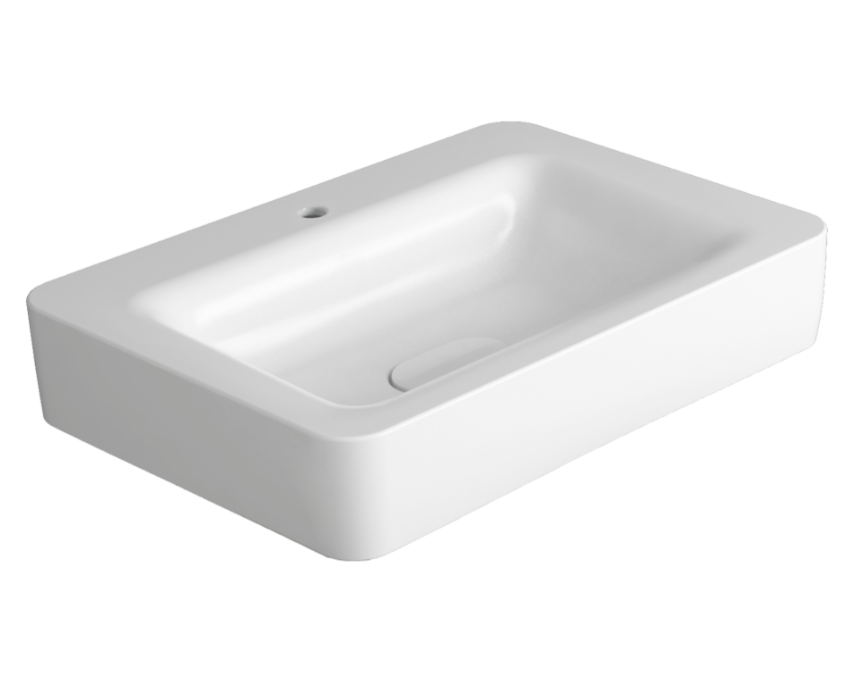 Lavabo sospeso o d'appoggio Simas HENGES L 70 cm