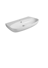 VIGNONI lavabo da appoggio o sospeso monoforo Simas