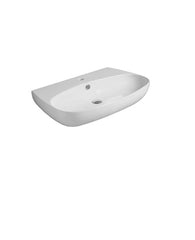 VIGNONI lavabo da appoggio o sospeso monoforo Simas
