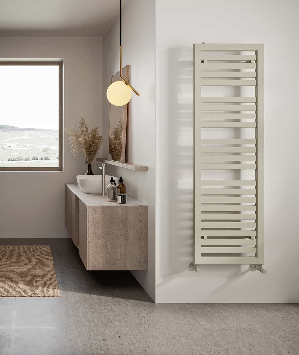 Termoarredo Irsap ODDO bianco standard