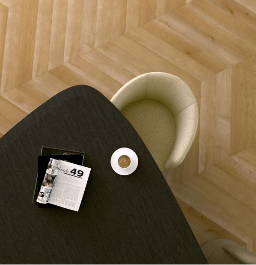 Pavimento Déco CLAP 3D SPINA UNGHERESE 762 x 1 27 x 6,5 mm