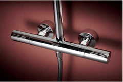 RAINDANCE ALIVE S PURO Showerpipe 300 1 jet Hansgrohe con Ecostat Element