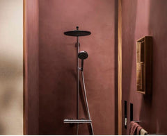 RAINDANCE ALIVE S PURO Showerpipe 300 1 jet Hansgrohe con Ecostat Element