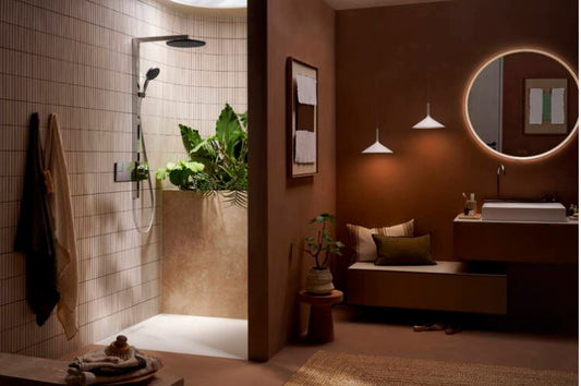 RAINDANCE ALIVE S Showerpipe 300 1 jet Eco Smart Hansgrohe