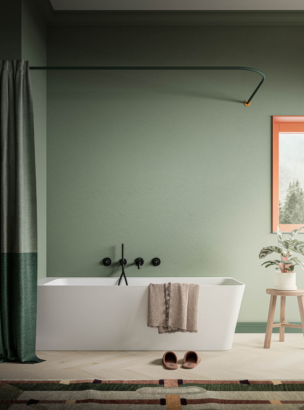Vasca da bagno Arbi SARA ad angolo