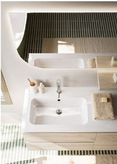 Mobile bagno Arbi modello HO.ME PLUS maniglia J colore Nevegal e Fauna L 215 X  P 50 cm