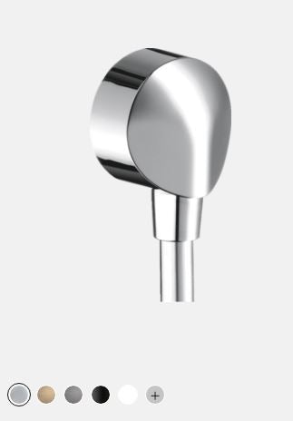 FIX FIT uscita a muro e senza valvola antiriflusso Hansgrohe