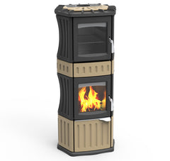 Stufa a legna Lincar MONELLA 185 N con forno