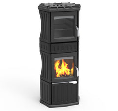 Stufa a legna Lincar MONELLA 185 N con forno
