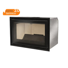 Inserto a Legna Clima Calor VISUAL 80