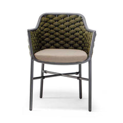 Poltroncina da giardino Grattoni PANAMA antracite/marrone